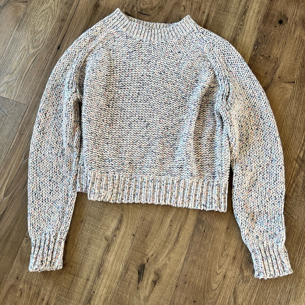 Twik Multicolor Knit Crew Neck Sweater